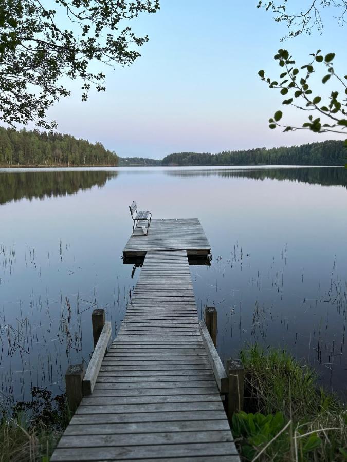 Sauna Cabin In The Heart Of Nuuksio National Park - Moekki Nuuksiossa Esbo Exteriör bild