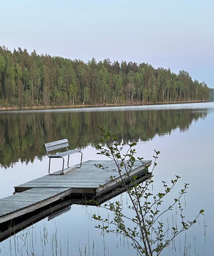 Sauna Cabin In The Heart Of Nuuksio National Park - Moekki Nuuksiossa Esbo Exteriör bild