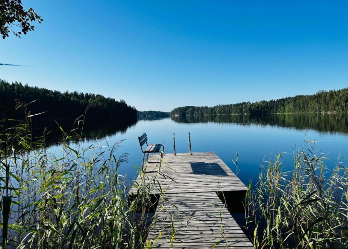 Sauna Cabin In The Heart Of Nuuksio National Park - Moekki Nuuksiossa Esbo Exteriör bild