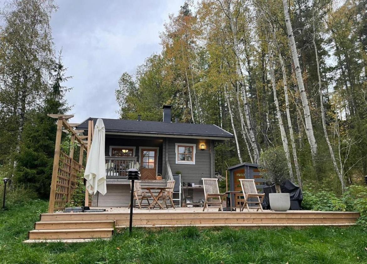 Sauna Cabin In The Heart Of Nuuksio National Park - Moekki Nuuksiossa Esbo Exteriör bild