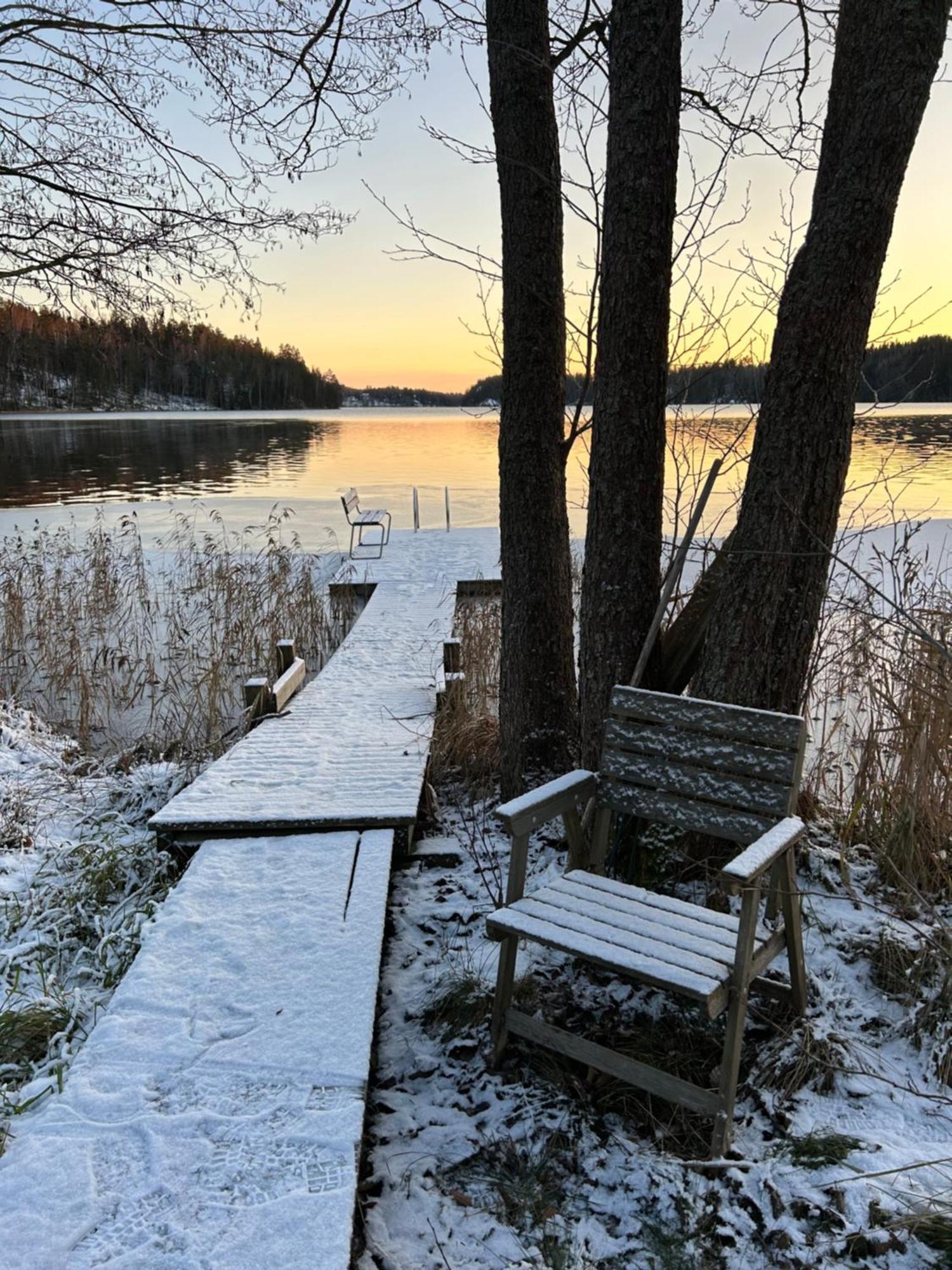 Sauna Cabin In The Heart Of Nuuksio National Park - Moekki Nuuksiossa Esbo Exteriör bild