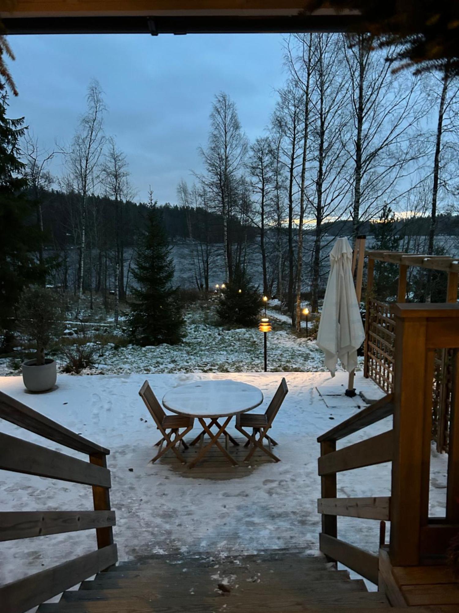 Sauna Cabin In The Heart Of Nuuksio National Park - Moekki Nuuksiossa Esbo Exteriör bild