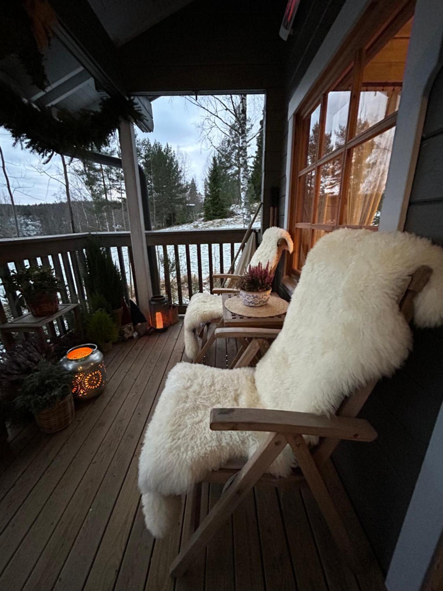 Sauna Cabin In The Heart Of Nuuksio National Park - Moekki Nuuksiossa Esbo Exteriör bild