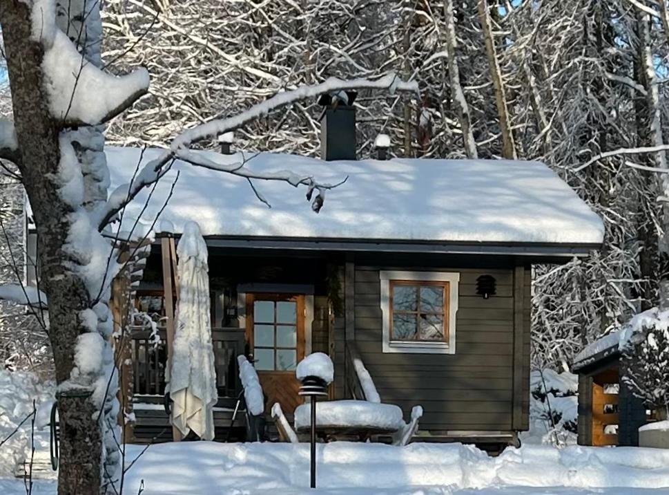 Sauna Cabin In The Heart Of Nuuksio National Park - Moekki Nuuksiossa Esbo Exteriör bild