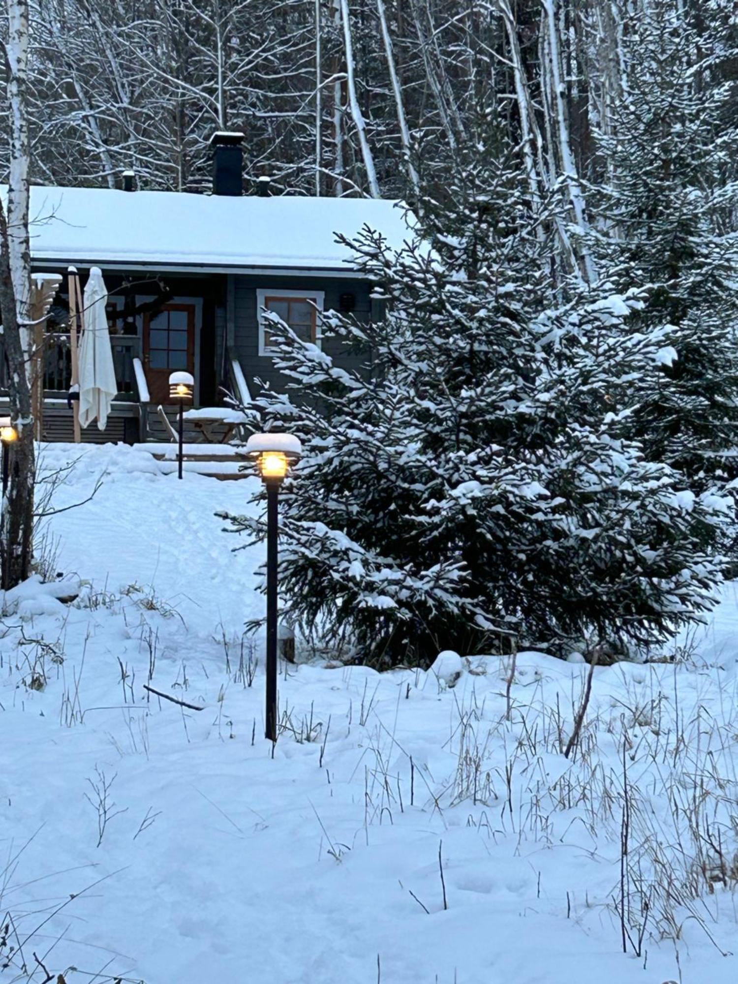 Sauna Cabin In The Heart Of Nuuksio National Park - Moekki Nuuksiossa Esbo Exteriör bild