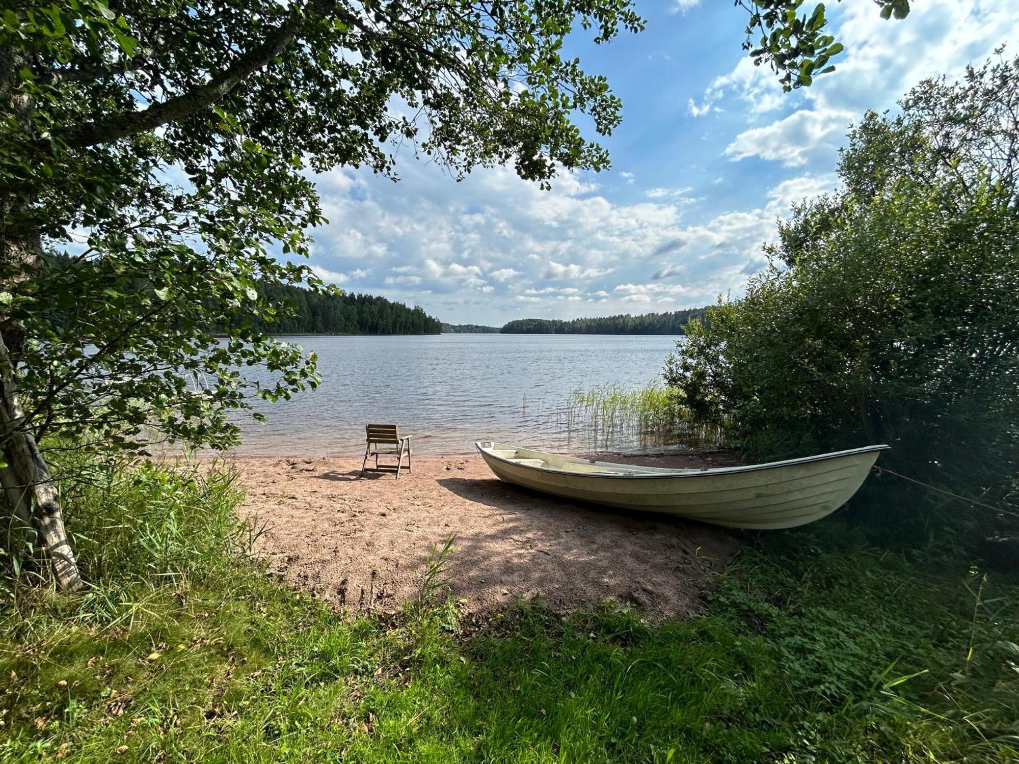 Sauna Cabin In The Heart Of Nuuksio National Park - Moekki Nuuksiossa Esbo Exteriör bild
